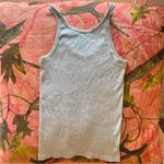Brandy Melville pacsun ann arbor heather grey ribbed camisole tank top Photo 6