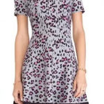 Kate Spade Pink and Black Viscose Leopard Print Dress Photo 0