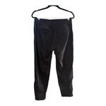 Athleta  Trekkie Crop Black Zippered Pull On Pants Size 12 Travel Athleisure Photo 3