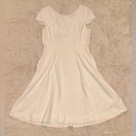 Dress the Population NWOT LIVIA GARNET RED FIT & FLARE DRESS sz M Photo 3