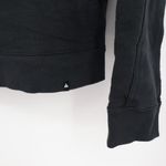 American Giant Full Zip Hoodie Black Cotton Sweatshirt Fleece Lined Size S Photo 3