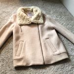 ZARA  jacket/coat, faux fur collar, size small Photo 6