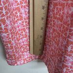 Vineyard Vines Dress Womens 2XL Pink Geo Print 3/4 Sleeve Tunic Pockets Photo 6