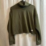 New Balance Cropped Cowl Neck Sweatshirt Size Large Photo 0
