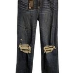 Paige NWT Stella High Rise Straight Leg Jeans Soleil Destructed Size 27 Photo 0