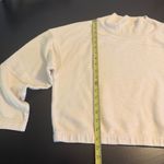 prAna  White Ribbed Crop Top Photo 2