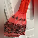 Free People Bell Sleeve Mesh Top Red Size XS Photo 2