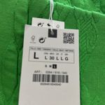 ZARA NWT  QUILTED SKIRT GREEN HIGH WAISTED Photo 10