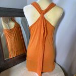 BCBGMAXAZRIA  Tangerine Sleeveless Dress Photo 4