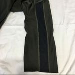 Nike  • Army Green Sheer Side Crop Leggings Photo 2