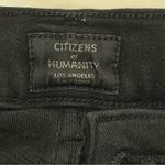 Citizens of Humanity  Rocket Crop High Rise Skinny Jeans Black Size 27 Stretchy Photo 7