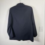 Everlane  Oversized Blazer Navy Blue Cotton Career Office Capsole Womens 10 Photo 6