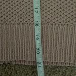 Hollister Easy Cozy Waffle Mock- Neck Sweater (Sz S) Dusty Pink Rose Chenille Photo 9