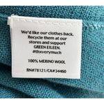 Eileen Fisher  Wool Long Cardigan Sz M Open Front Duster Lightweight Italian Yarn Photo 6