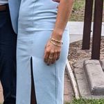 Light Blue One Shoulder Dress Size 8 Photo 0