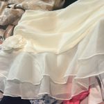 Blu Pepper NWT Peppermayo Exclusive - Call Me Never Tiered Mini Skirt - Ivory 6 Photo 11