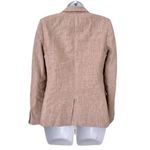 J.Crew  Oatmeal 100% Linen Blazer, Size 2 Photo 1
