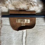 wilson's leather VINTAGE • Wilson’s Leather • Faux Leather Coat • Brown • Faux Fur • Small Photo 8