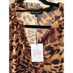 Generation Love NEW NWT The Janelle Long Sleeve Mini Dress in Wild Leopard Small Photo 5