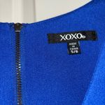 XOXO Royal blue fitted dress Photo 2
