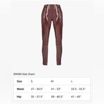 Spanx : FAUX PATENT LEATHER LEGGINGS, RUBY Size Petite Small. NWT. 128 retail Photo 3