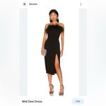 Likely Revolve X  Desi Feather-Trim Bodycon Midi Dress‎ cocktail dress size 2 Photo 1