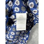 Boden Women's Floral Print Blouse US 8 Blue & White‎ Casual Summer Photo 4