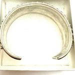 Sterling Silver 925 Studded Cuff Bracelet Fits 6.5 Photo 1