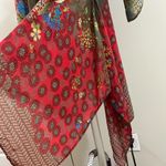 Johnny Was NWOT  Flower Rayon Amazing Tie Tunic Dress SHIRT Blouse Top M Photo 7