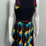 Staring At Stars  Ikat Print Fit & Flare Dress Photo 2