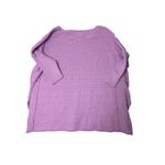 Pilcro  Oversized Textured Knit Pullover Sweater Lilac Purple Size M Loose Cozy Photo 8