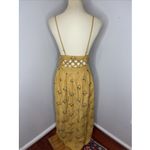 Farm Rio New  Coconut Tree Tapestry Macrame Yoke Maxi Dress XS Photo 3