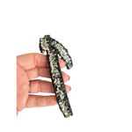 Lele Sadoughi NWT Tweed Bardot Ribbon Slim Headband in Jet Photo 9