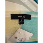 Very J Tie Dye Cardigan Open Front Lightweight Cover Up Beach Summer M Photo 2