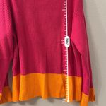 Sugar Lips  Pink Striped Cowl Neck Sweater viscose blend Photo 5