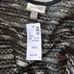 Avenue NWT! Monochrome Fringe Cardigan
Size 30/32 or 4X Photo 4