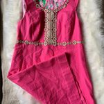 Lilly Pulitzer Hotty Hot Pink Rosie Shift Dress Photo 4