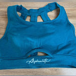 Alphalete  Trinity Sports Bra- Turquoise Photo 0