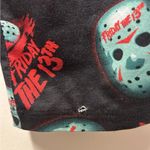 Friday the 13th Pajama Pants Soft Horror Jason Vorhees Slasher Unisex Sz Small Black Photo 2
