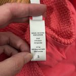 ANDIE Bikini Set 90s High Waist Seersucker Textured Grapefruit size S NWOT Photo 2