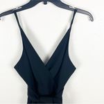 Finders Keepers   Black V-Neck Belted Waist Spaghetti Straps Jumpsuit Small Photo 10