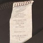 Linda Segal ⌘ Braided Belt Plunging Neckline Top ⌘ Chocolate Mint Leopard ⌘ L Size L Photo 11