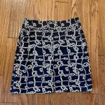 Talbots navy nautical rope skirt size 4 Photo 1