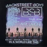 Backstreet Boys 2014 In a World Like This Concert Tour Black Shirt Size Small Photo 8