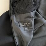 Topshop  Black Lace Back Romper • Sz 4 Photo 6