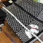 Vintage Scottie Dog Sweater Cardigan Black Photo 5