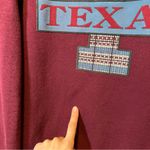 Russell Athletic Vintage  Maroon Texas Crewneck Sweatshirt Large Photo 3