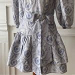 Love Shack Fancy Small Dress Cocktail Silk Retro Formal Mini Party Pearla $579 Photo 2