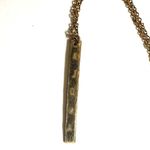 Gold tone aloha bar pendant necklace Photo 4