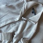 Ralph Lauren Black Label Merino Wool Angora Blend Knit Zip Up Collared Sweater Size M Photo 6